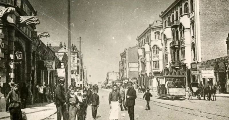 Ermənistanın Bakıdakı səfirliyi bu binada yerləşib TARİXİ FOTOLAR