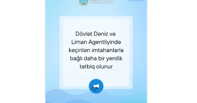 DDLA da keçirilən imtahanlarla bağlı daha bir yenilik tətbiq olunur