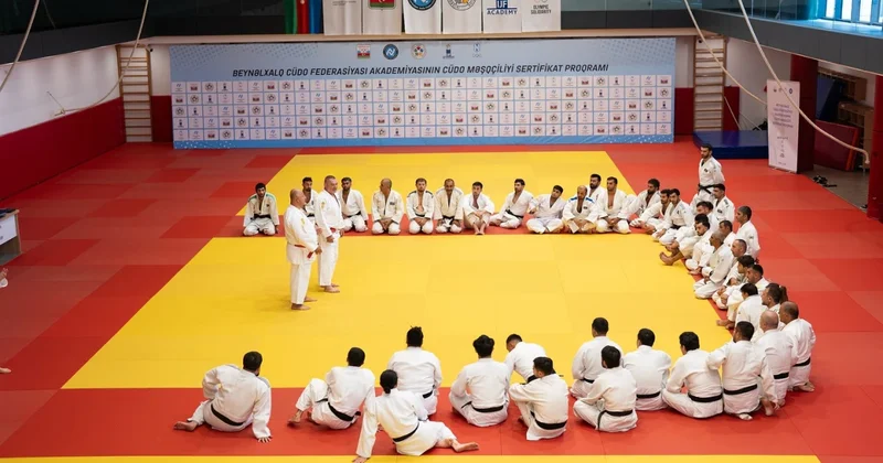 Cüdo məşqçiliyi üzrə seminar keçirilib FOTO