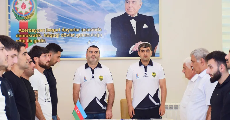 Masallıda mini futbol turnirinin püşkatma mərasimi keçirilib FOTOLAR