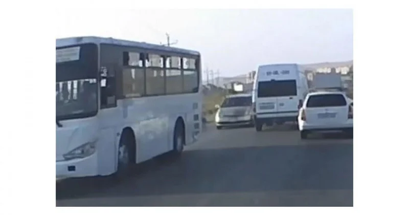 Qaradağda insanların həyatını heçə sayan sürücü saxlanıldı VİDEO