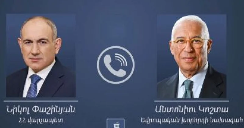 Paşinyan Avropa Şurasının prezidenti ilə danışdı