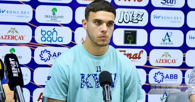 Dinamo nun futbolçusu Matvey Ponomarenko: Qarabağ la oyuna çox ciddi hazırlaşmışıq