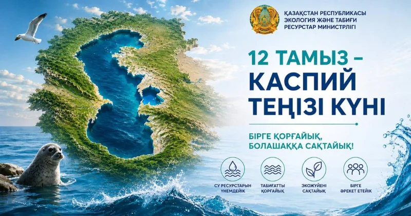 В День Каспийского моря в Казахстане подвели итоги Caspian Sea Action Week 2026