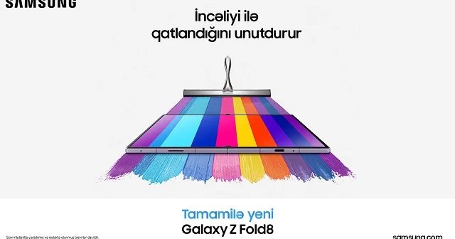 Galaxy Z Fold8 də süni intellekt yeni mərhələyə keçir: Galaxy AI ın ən ağıllı nəsli artıq Azərbaycandadır