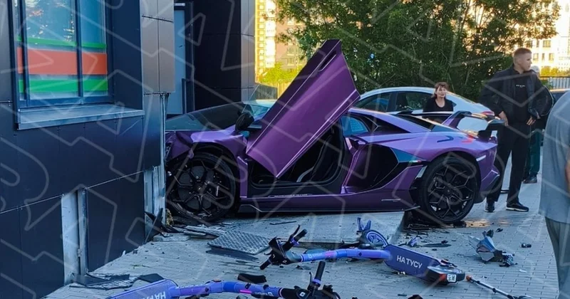 “Lamborghini” ilə dəhşətli qəza törədən ONUN OĞLU İMİŞ VİDEO