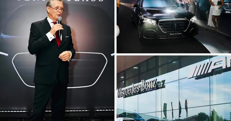 Almaniya səfiri Bakıda yeni Mercedes Benz S Class ın təqdimatında