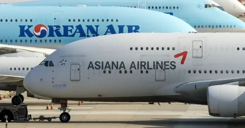 Акционеры южнокорейской Asiana Airlines одобрили слияние с Korean Air