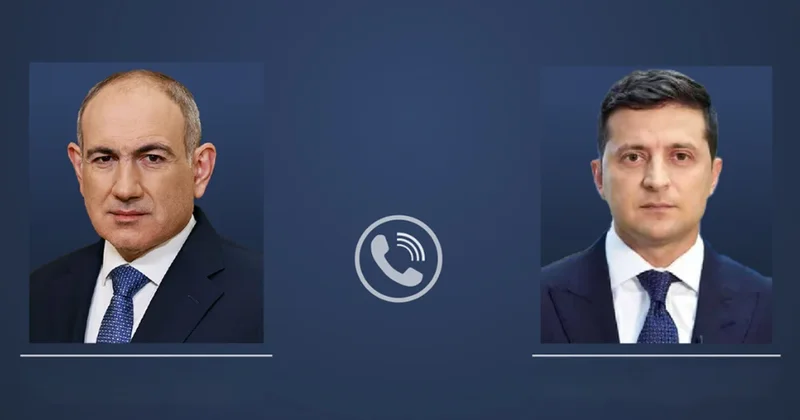 Paşinyan və Zelenski regiondakı vəziyyəti müzakirə ediblər