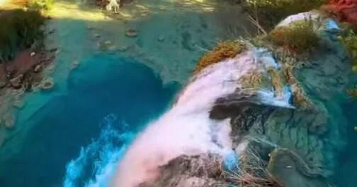 Водопад Хавасу в Аризоне ВИДЕО