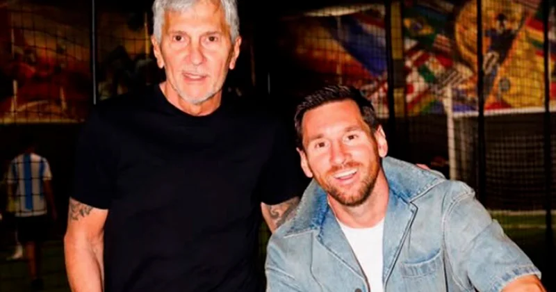 Messi atasını paylaşdı Ronaldo şərh yazdı
