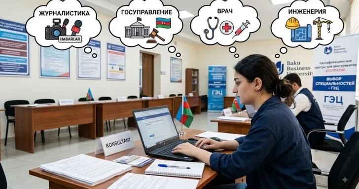 В Азербайджане стартовал процесс выбора специальностей для поступающих в университеты