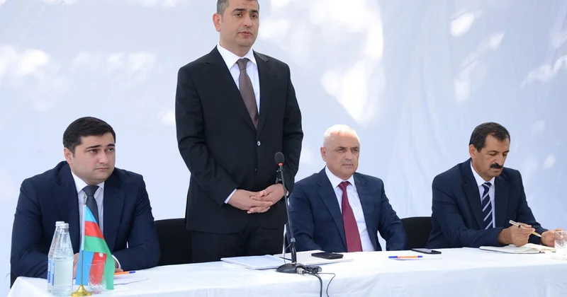 Kürdəmirin icra başçısı daha bir qəbul keçirdi Fotolar