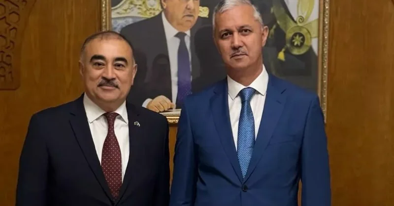 Rəşad Məmmədov Tacikistanın Özbəkistandakı səfiri ilə GÖRÜŞDÜ FOTO