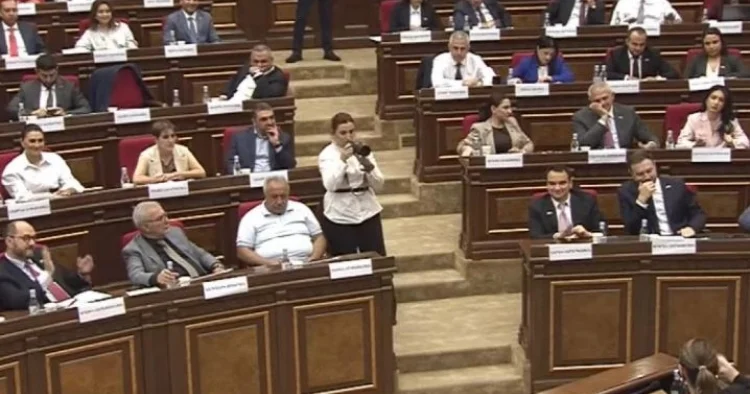 Ermənistan Parlamentində II Qareginlə bağlı qalmaqal