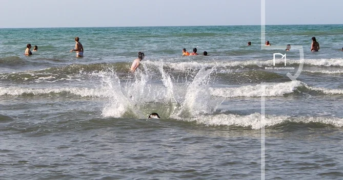 Abşeron çimərliklərində dəniz suyunun temperaturu açıqlanıb