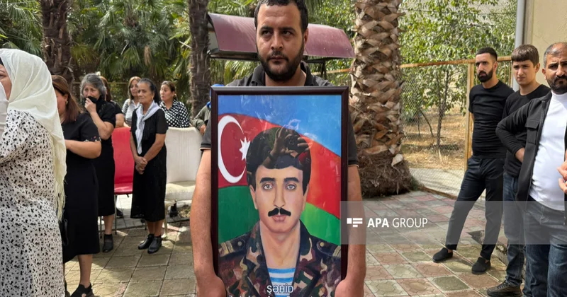 Birinci Qarabağ müharibəsində itkin düşən Ayaz Zərbəliyevin qalıqları Göyçayda dəfn olunub FOTO