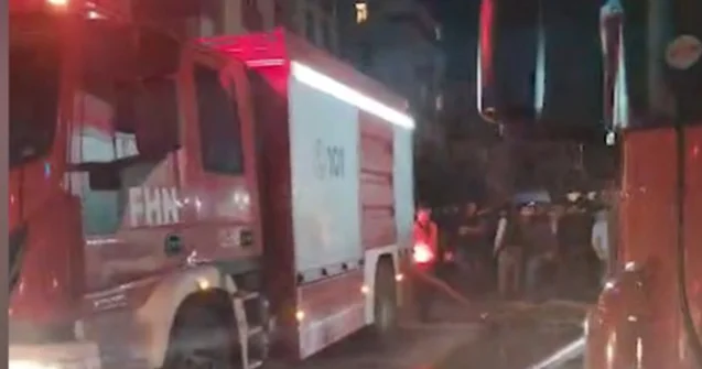 Mehdiabadda yaşayış binasında yanğın, sakinlər təxliyə olundu Video