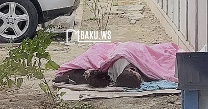 Həzi Aslanov metrosu yaxınlığında iki AZYAŞLI KÜÇƏDƏ YATIB