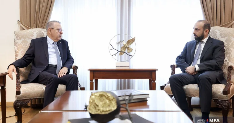 Ararat Mirzoyan Sərdar Kılıçı qəbul edib