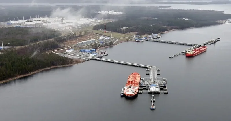 Украинские дроны атаковали нефтяной порт в Ленинградской области
