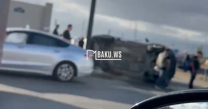 Zabrat yolunda ağır qəza