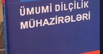 Ümumi dilçilik mühazirələri nə ön söz