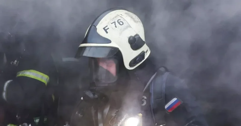 В России ликвидировали пожар на насосной станции