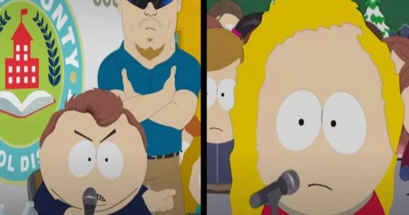 South Park ın Çarli Körkü hədəfə alan seriyası silinib