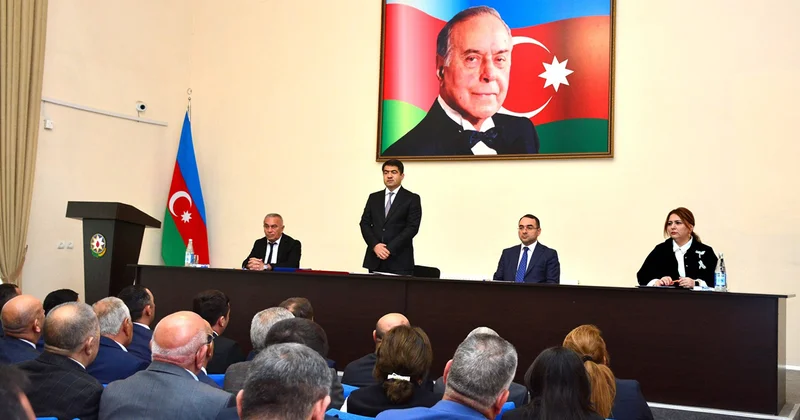 Ağstafada payız qış mövsümünə hazırlıq müzakirə olundu Fotolar