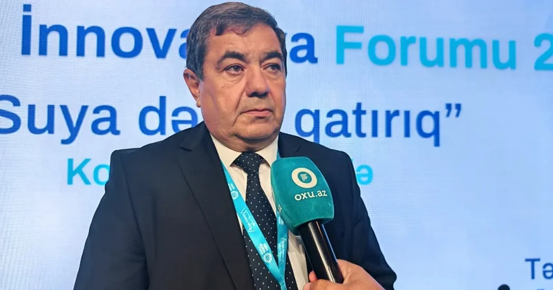 Rafiq Verdiyev: Müxtəlif sahələrdə su təminatında problemlər yaranacaq