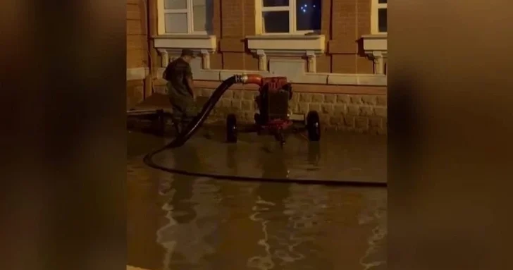 Проливные дожди затопили Нахчыван