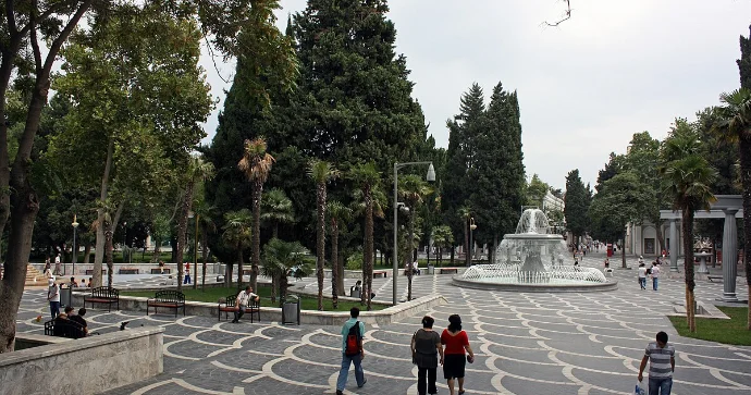 “Tarqovı”da yeni restoran açmaq üçün AĞACLARI KƏSİRLƏR VİDEO