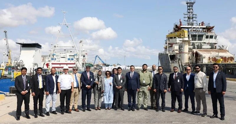 Pakistanlı iş adamları Hövsan Limanını ziyarət etdi Fotolar