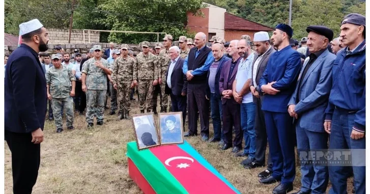 В Габале простились с шехидом I Карабахской войны Вякилем Гаибовым