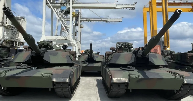 ABŞ Polşaya Abrams tanklarının son versiyasını göndərib