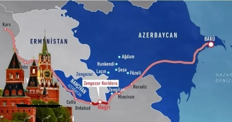 Rusiya Zəngəzur dəhlizinə hücum planı qurur: Tramp körpüsü ndə yeni Qafqaz savaşı başlamaq üzrədir