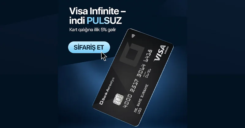 “Visa Infinite” indi pulsuzdur