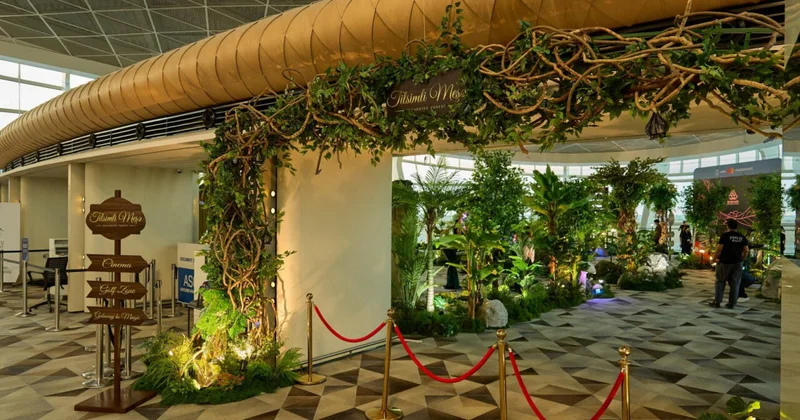 Bakı aeroportunda sərnişinlər üçün yeni əyləncə və istirahət zonası açılıb FOTO