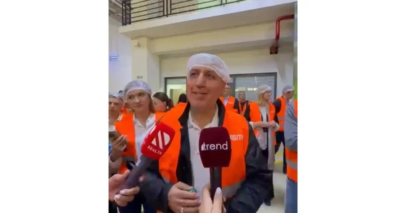 İran səfiri Kəlbəcərdə “İstisu” suyundan içdi VİDEO