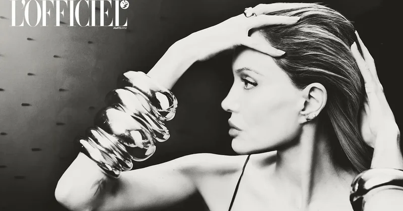 Анджелина Джоли появилась на обложке L’Officiel
