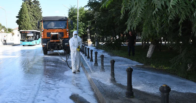 Bakıda təmizlik və abadlıq işləri həyata keçirildi Fotolar