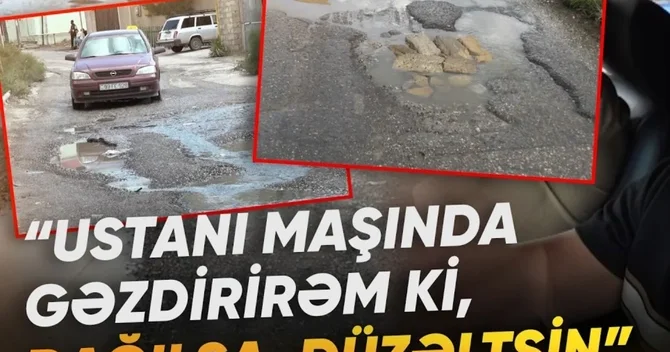 Dostluq küçəsində çirkab düşmən : Sakinlər beziblər