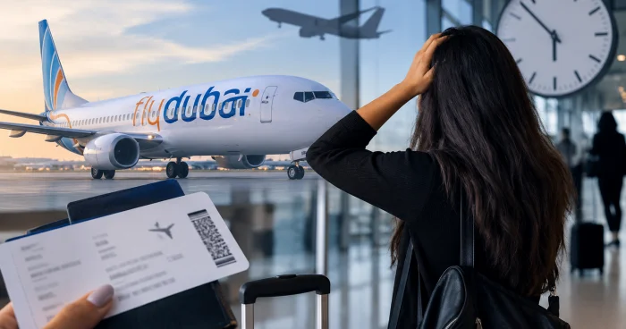 Sərnişinlərin xəbəri olmadan “Fly Dubai” uçuş saatını dəyişib SƏRNİŞİNLƏR HAVA LİMANINDA QALIB