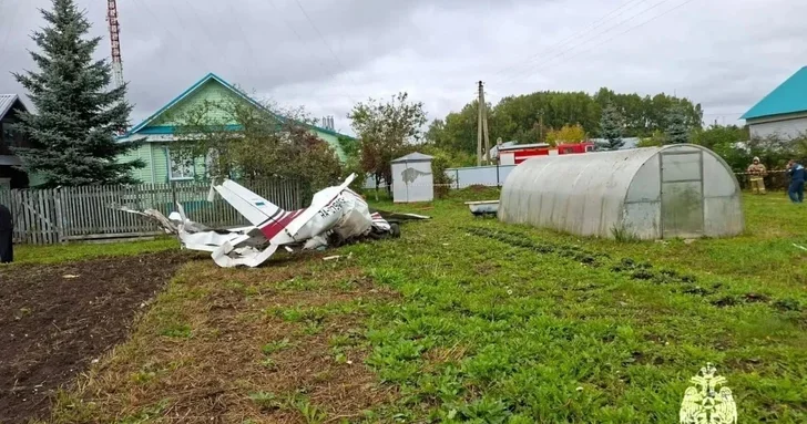 Легкомоторный самолет потерпел крушение в Татарстане, два человека погибли