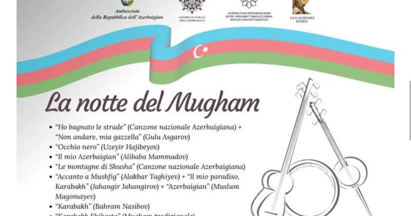 İtaliya mediası: “Musiqi UNESCO nun irsi olan muğam Romada”