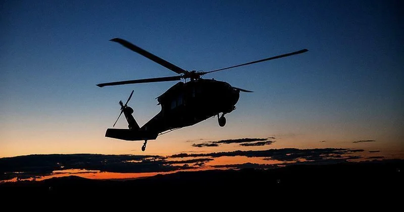 Kaliforniyada helikopter qəzaya uğradı