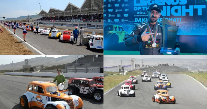 Azərbaycanlı pilot Gürcüstanda saatda 170 lə drift göstərdi VİDEO