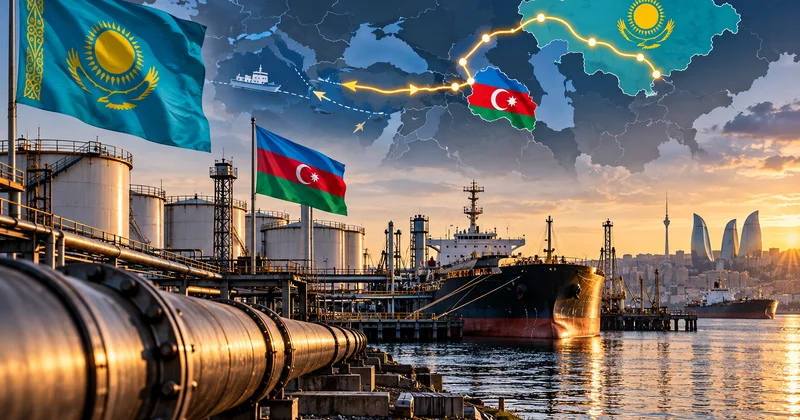 Казахстан наращивает нефтяной транзит через Азербайджан