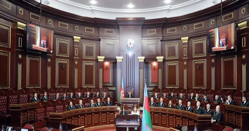 Yeni təyin olunmuş hakimlər Ali Məhkəmədə and içiblər